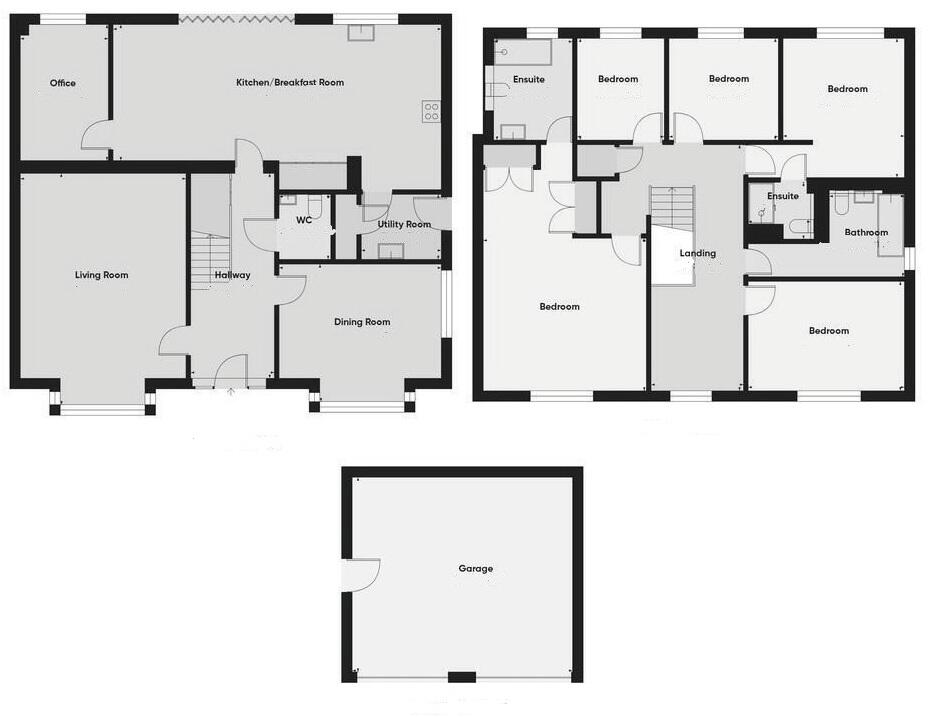 Wesley Way, Witchford, Ely, Cambridgeshire floorplan