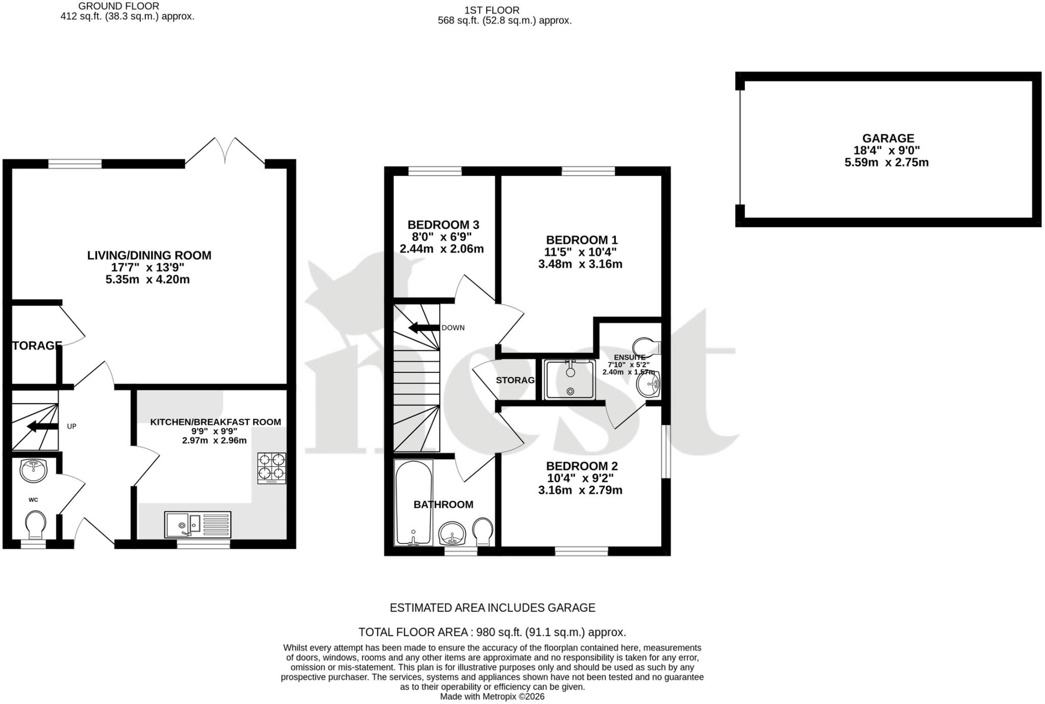 Mill Path, Tonedale, Wellington floorplan