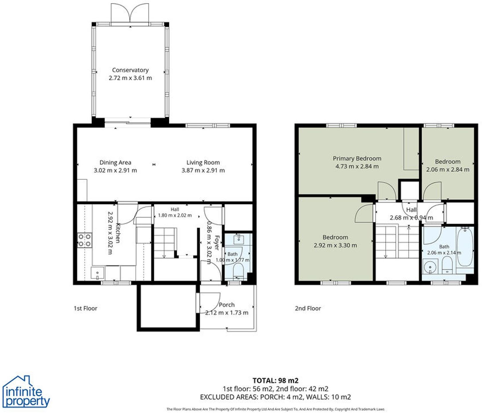 Grasmere Avenue, Warrington, WA2 floorplan