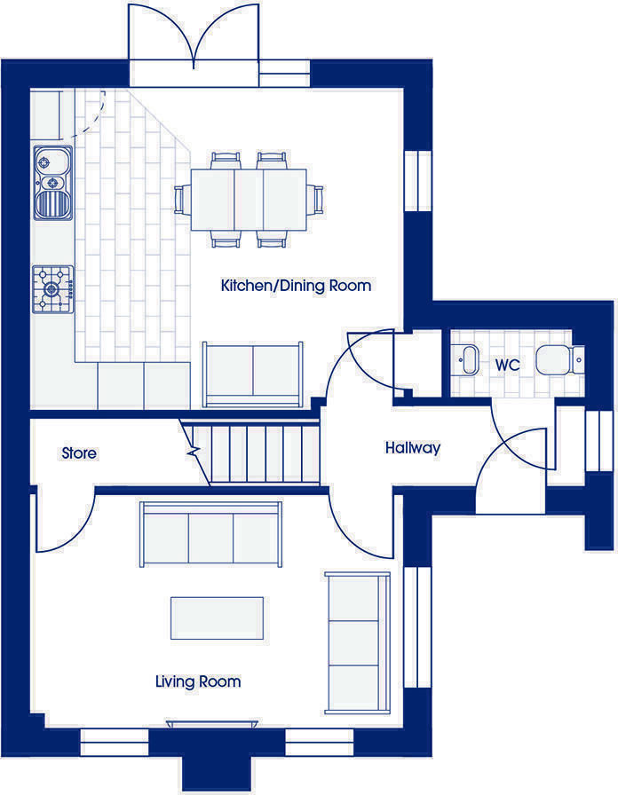 Feniscowles, 
Blackburn, 
BB2 5DD floorplan