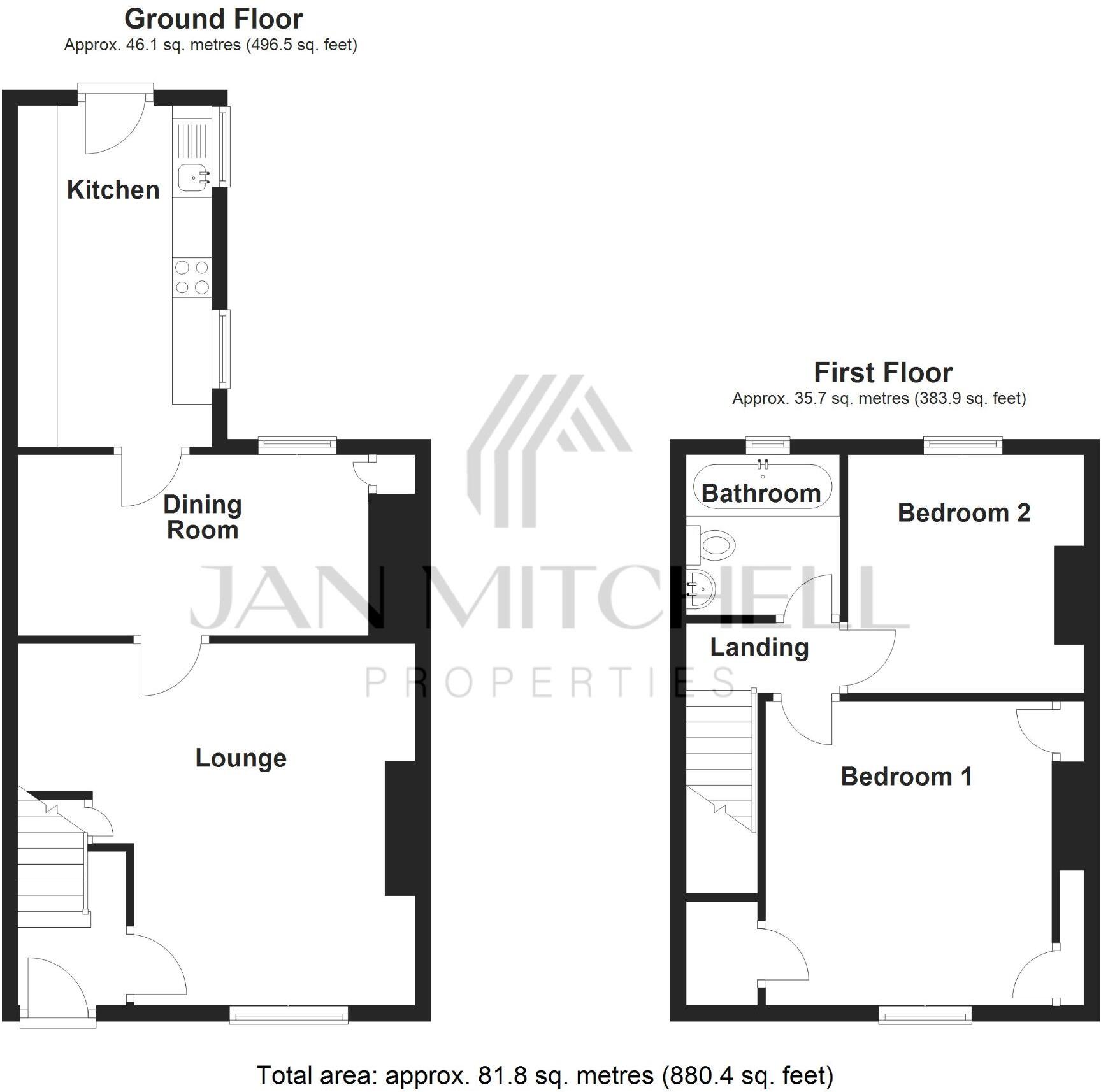 Swinburne Terrace, Dipton, Stanley floorplan