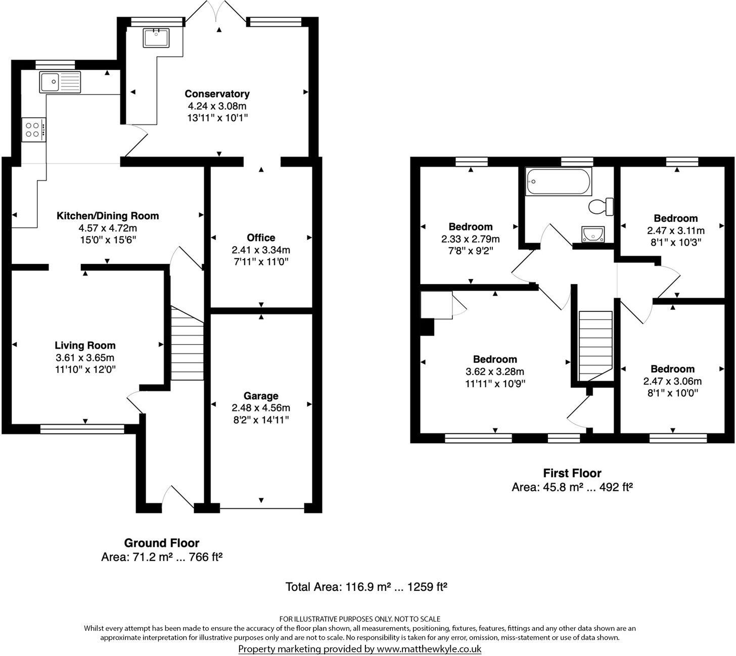 Cozens Road, Ware, SG12 floorplan