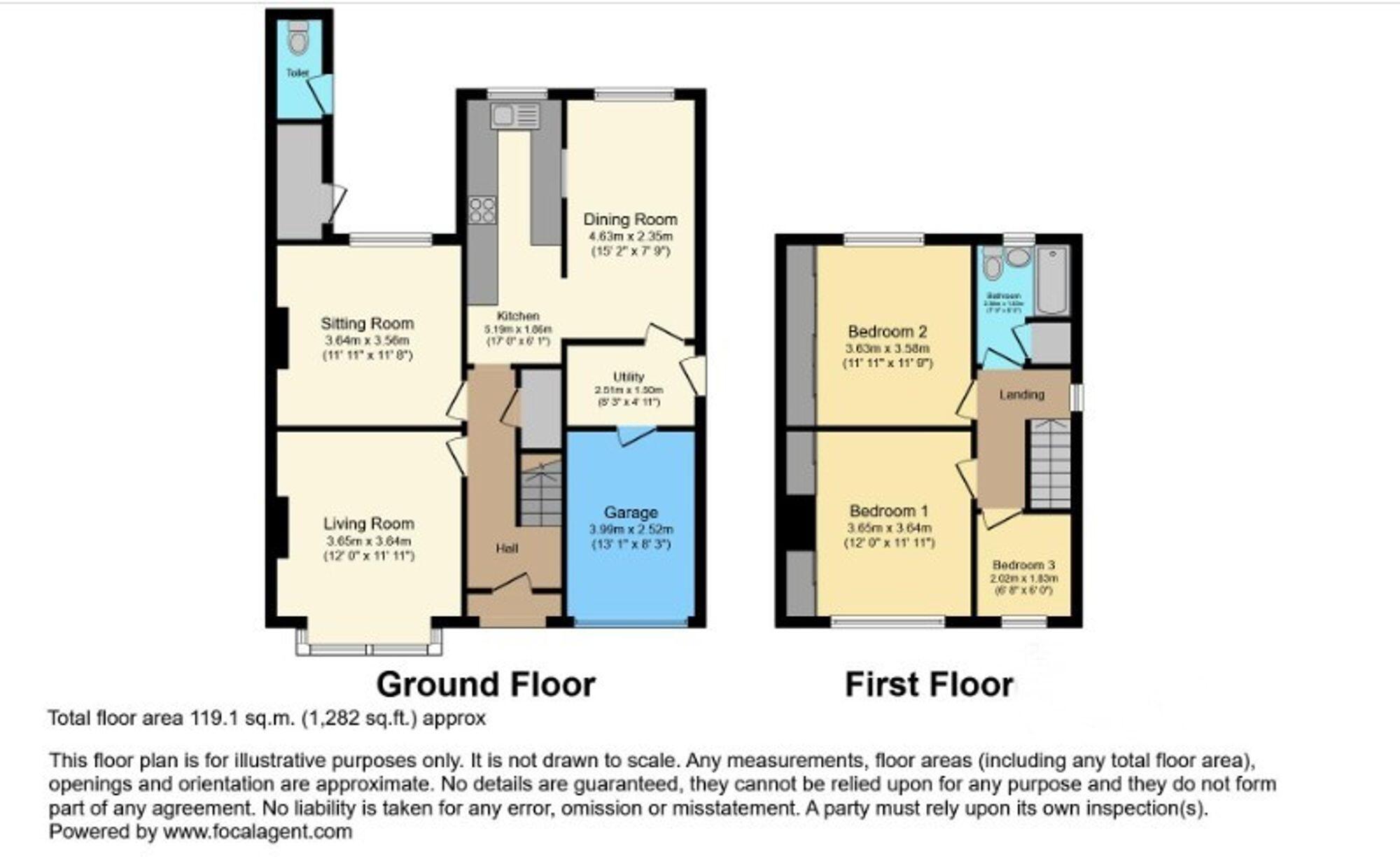Netherton Road, Worksop, S80 floorplan