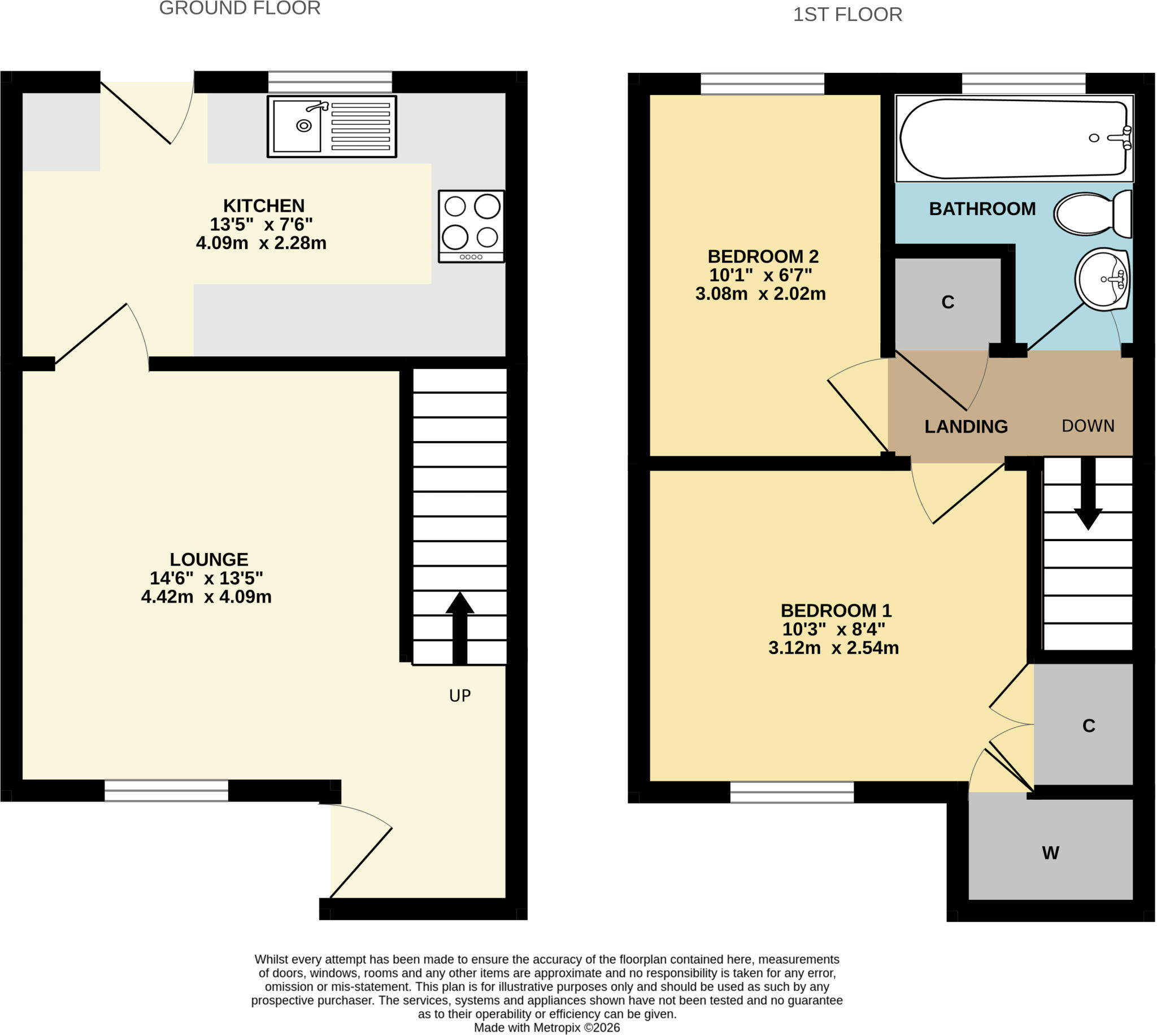 Peards Down Close, Barnstaple, Devon, EX32 floorplan