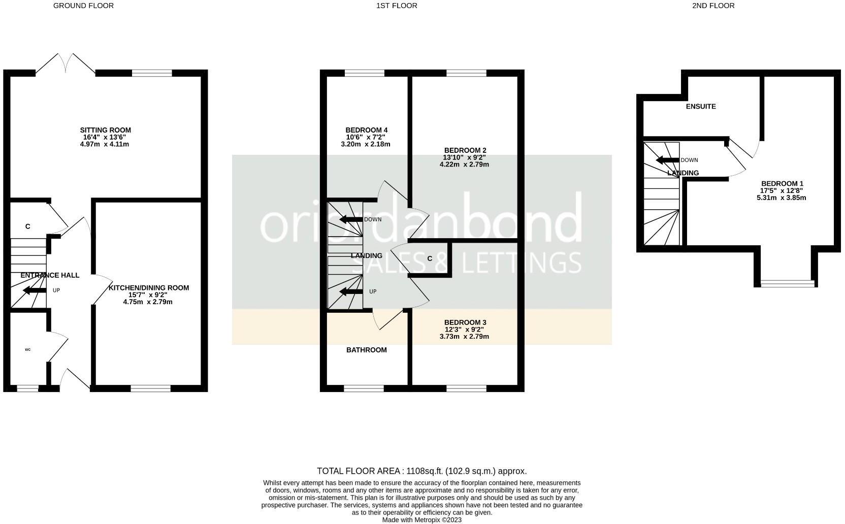 Alder Drive, Harpole, Northamptonshire NN7 floorplan