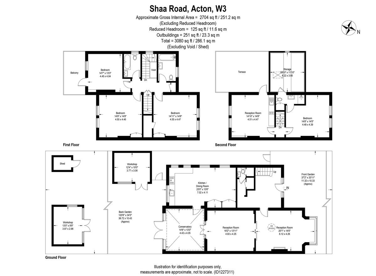 Shaa Road, Acton, W3 floorplan