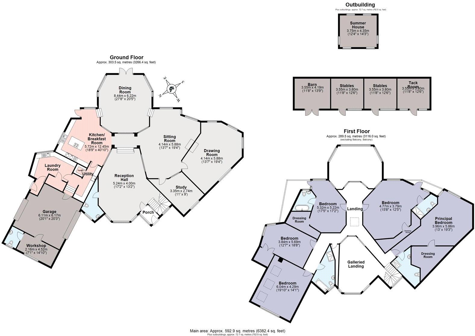Higher Metcombe, Ottery St. Mary, Devon, EX11 floorplan