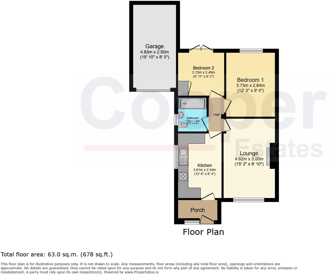 Jerwood Way, Market Harborough floorplan