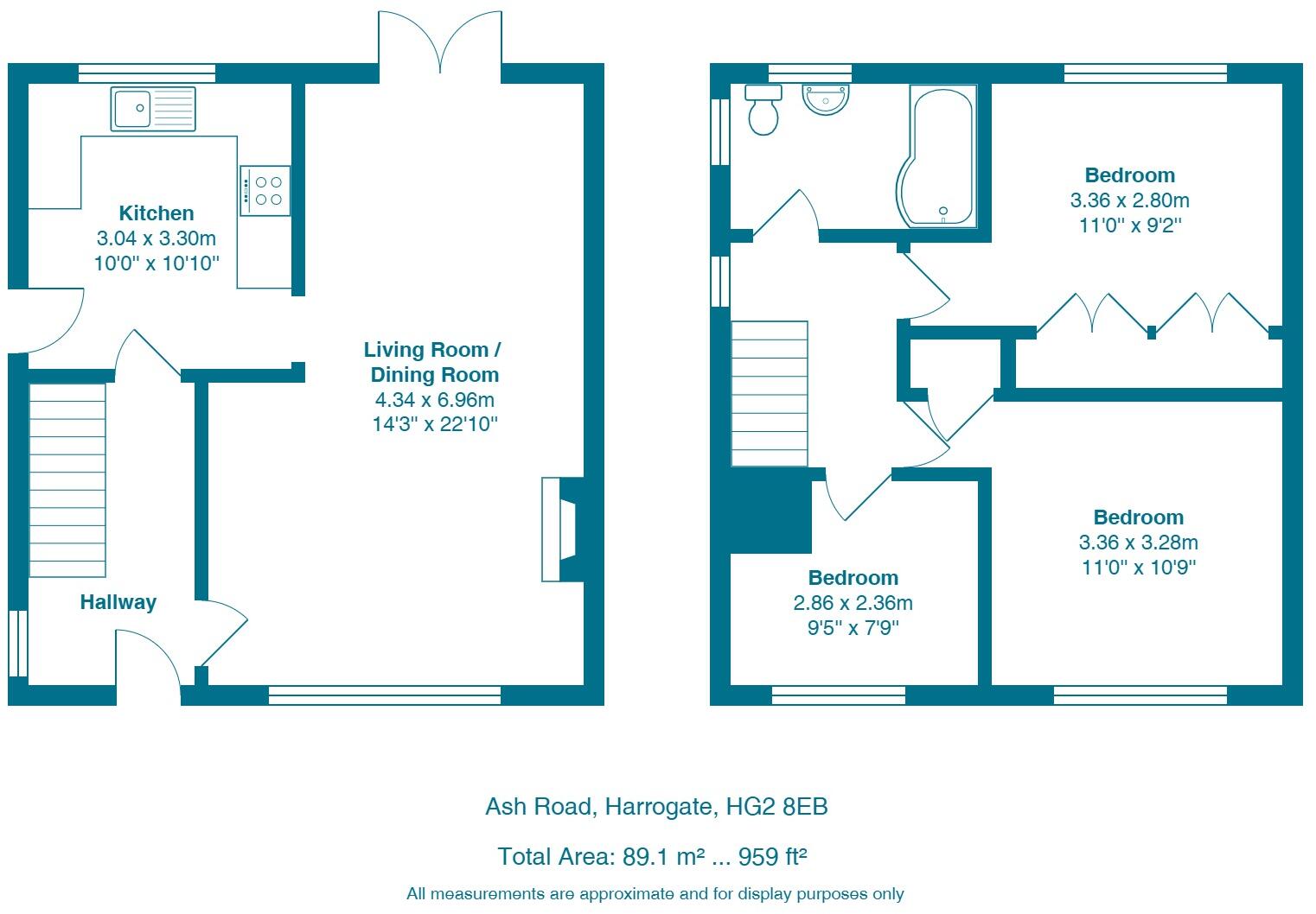 Ash Road, Harrogate floorplan