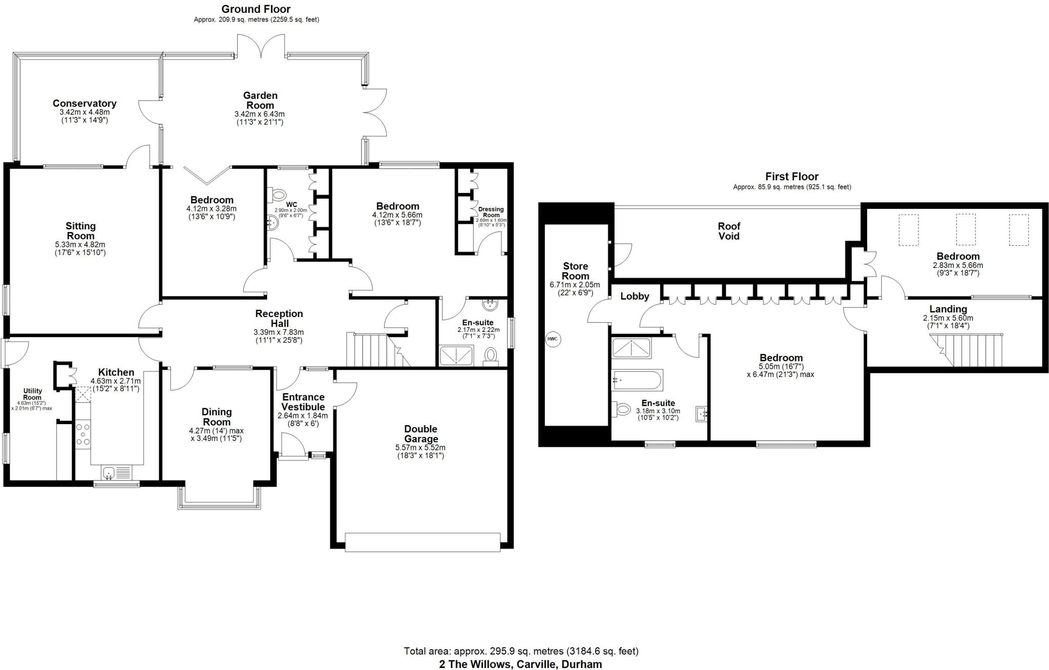 The Willows, Carrville, DH1 floorplan
