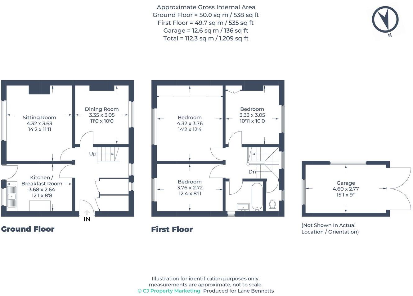 Souberie Avenue, Letchworth Garden City, SG6 floorplan