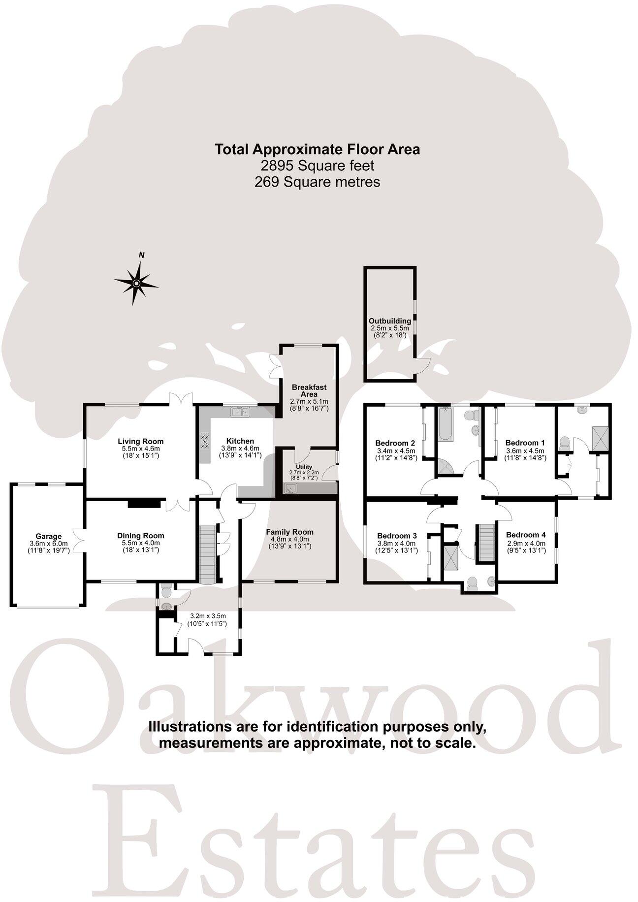 Lewins Road, Chalfont St Peter, SL9 floorplan