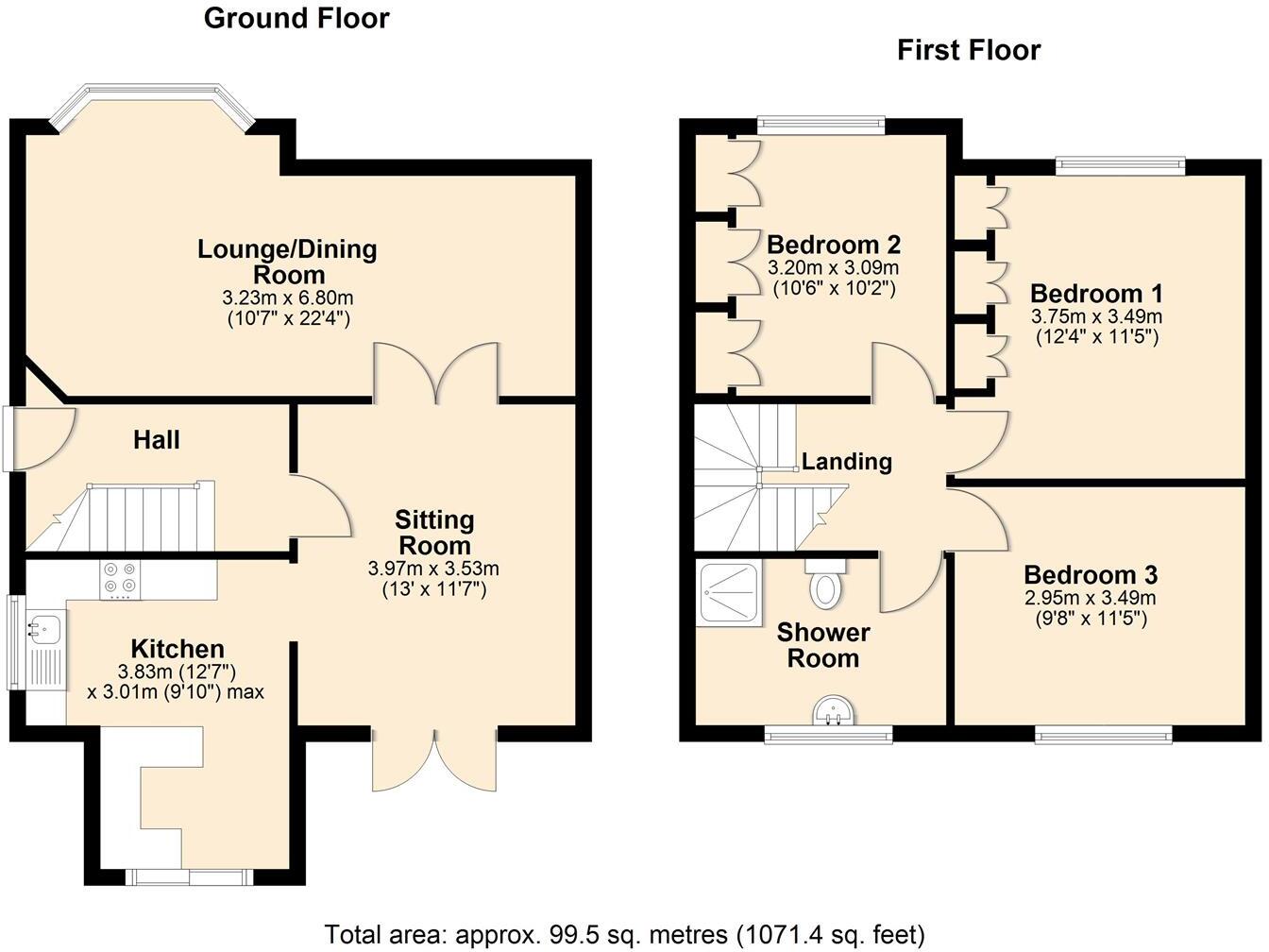 Laburnum Avenue, Garden Village, Hull floorplan