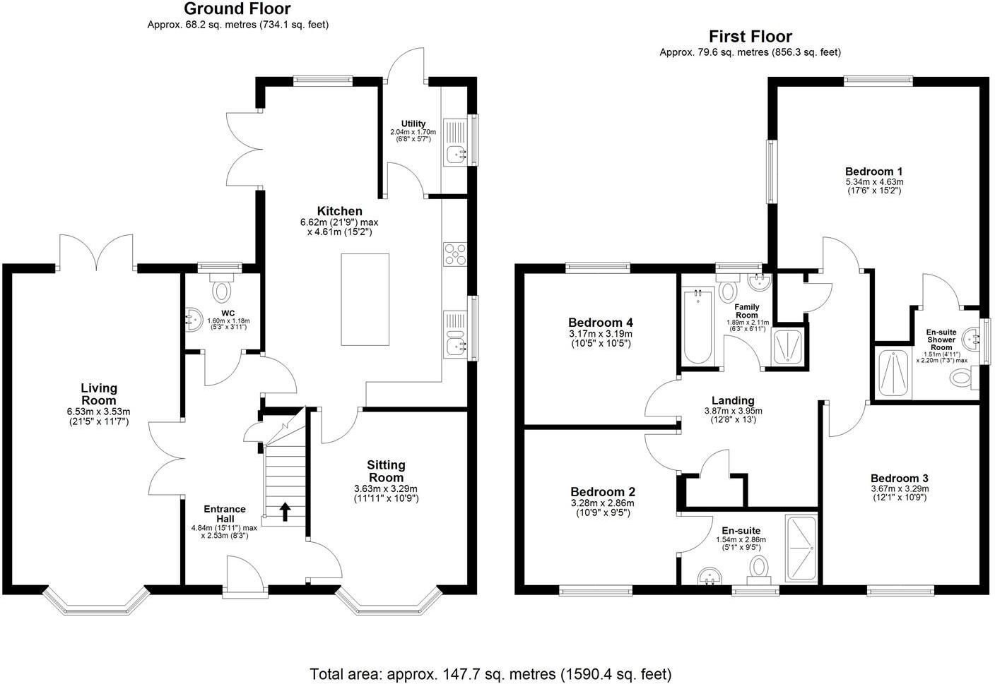Llys Y Fedwen, Parc Derwen, Coity, Bridgend, CF35 6DZ floorplan