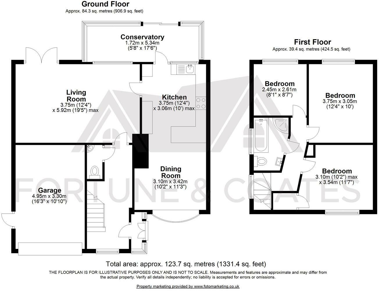 Cock Green, Harlow floorplan