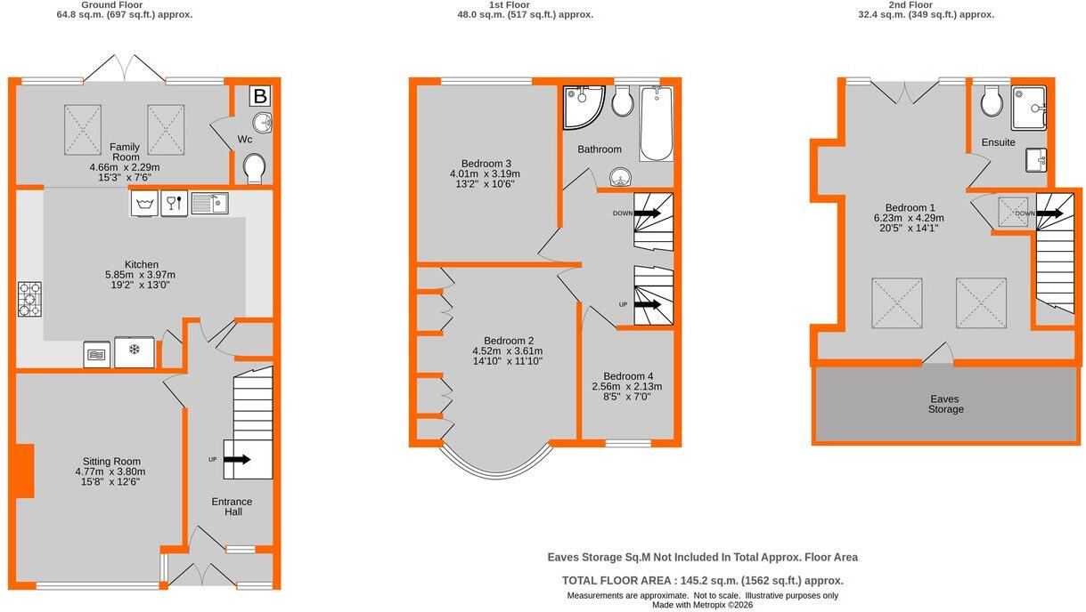 Stanhope Grove, Beckenham, BR3 floorplan