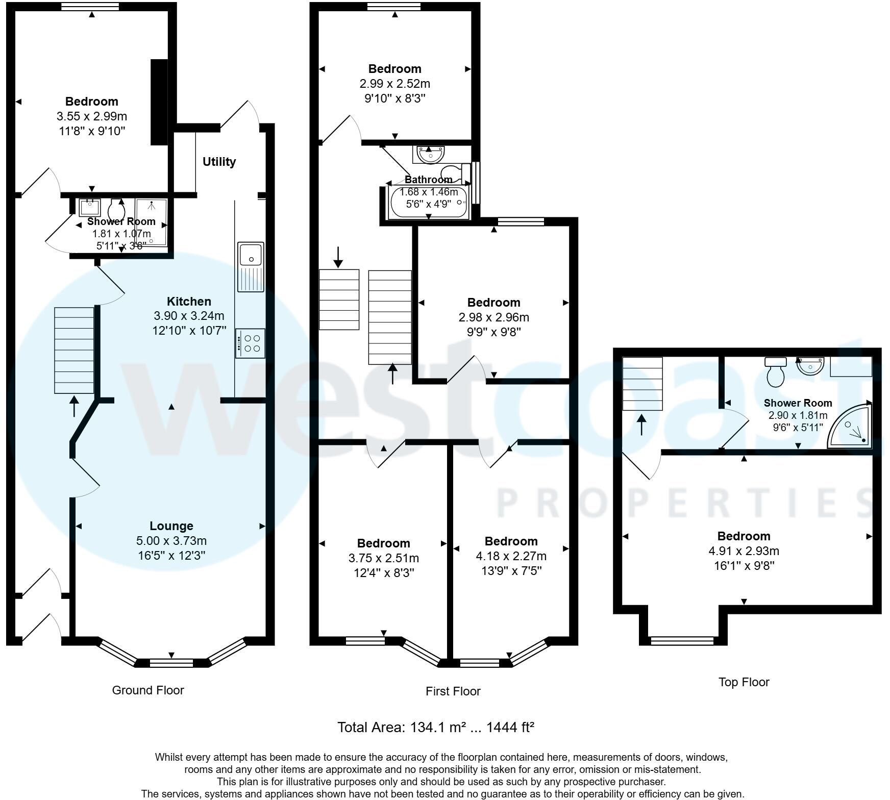 North View, Westbury Park, Bristol, Somerset, BS6 floorplan