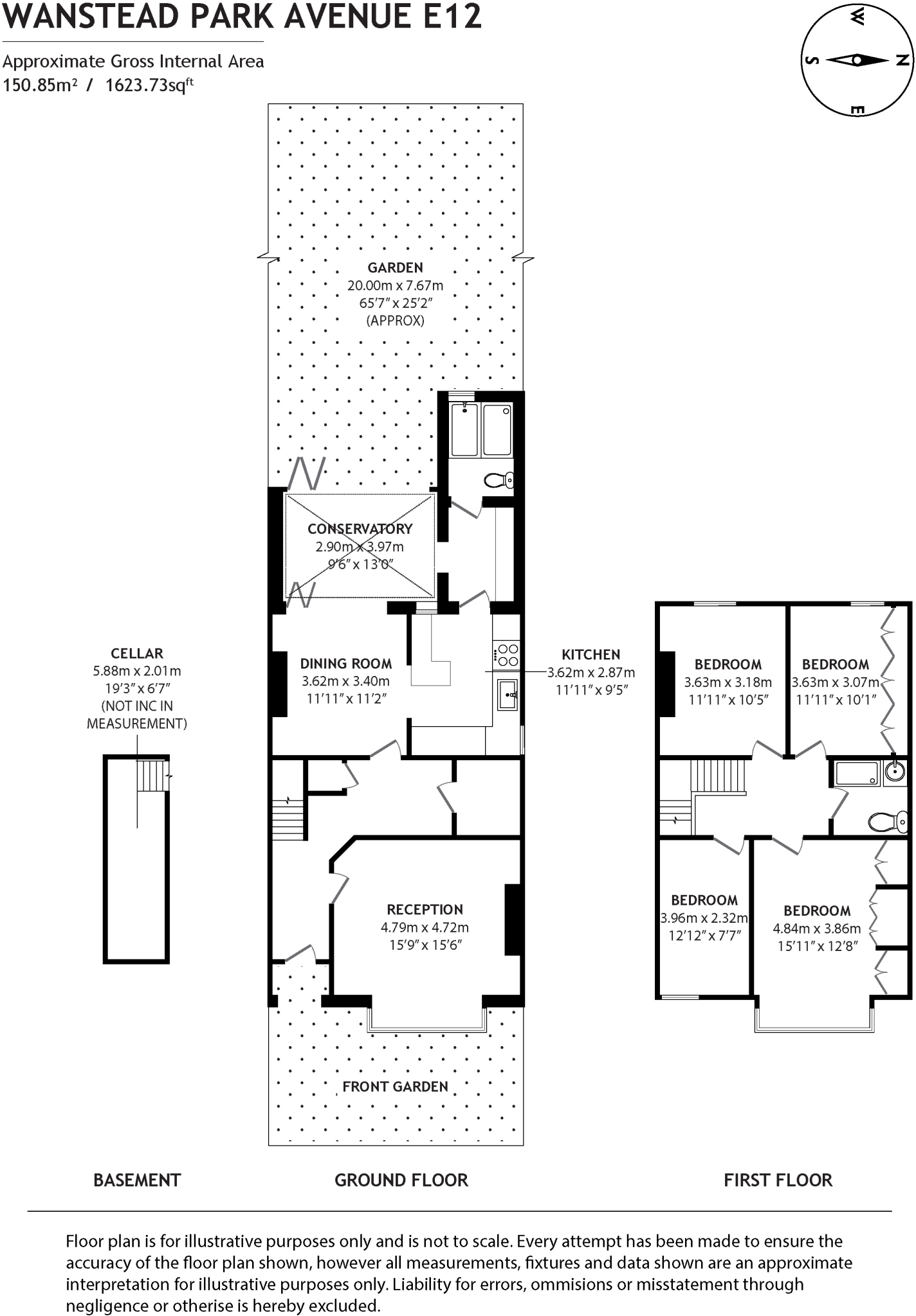 Wanstead Park Avenue floorplan