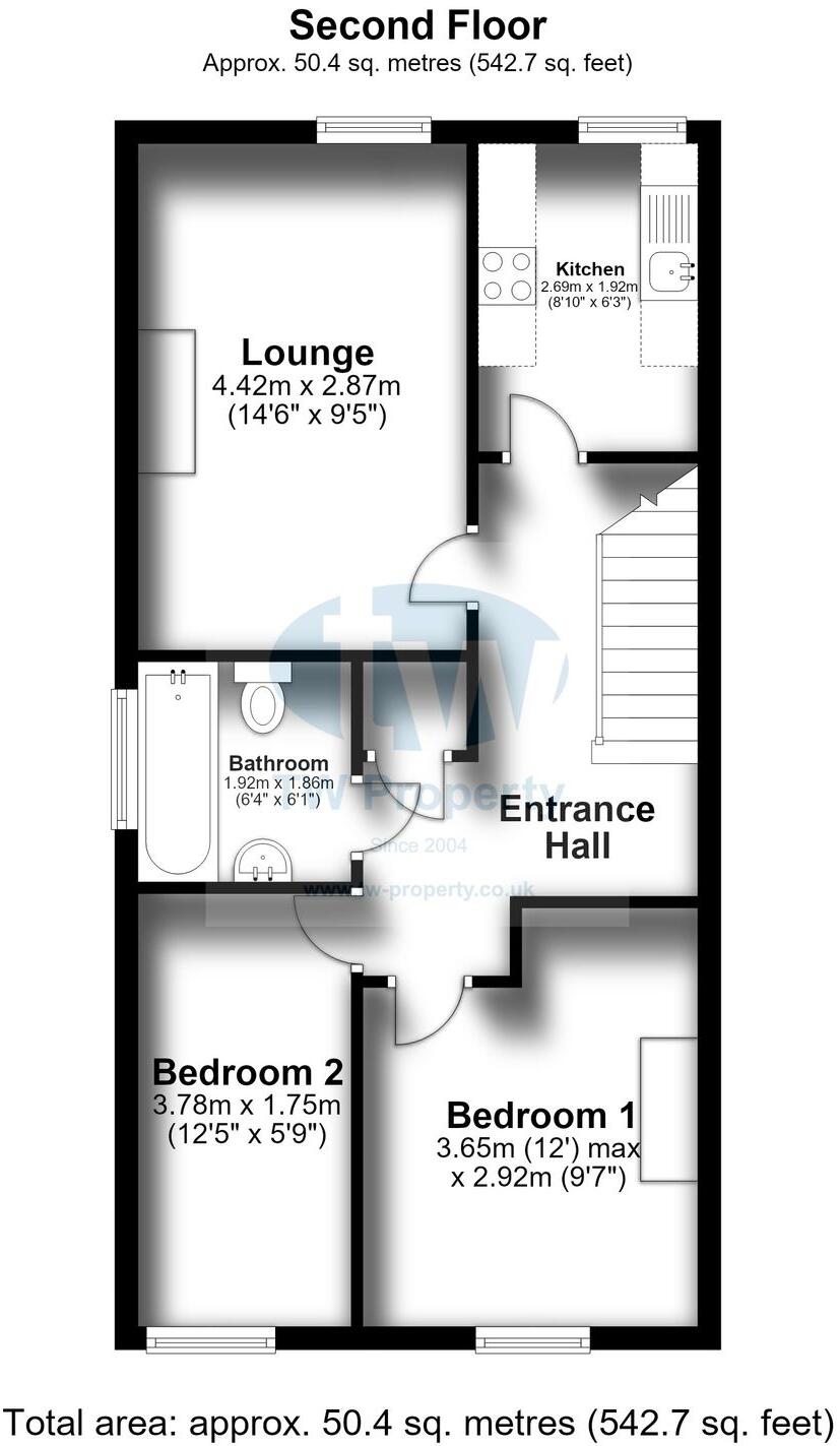 Mount Sion, Tunbridge Wells, TN1 floorplan