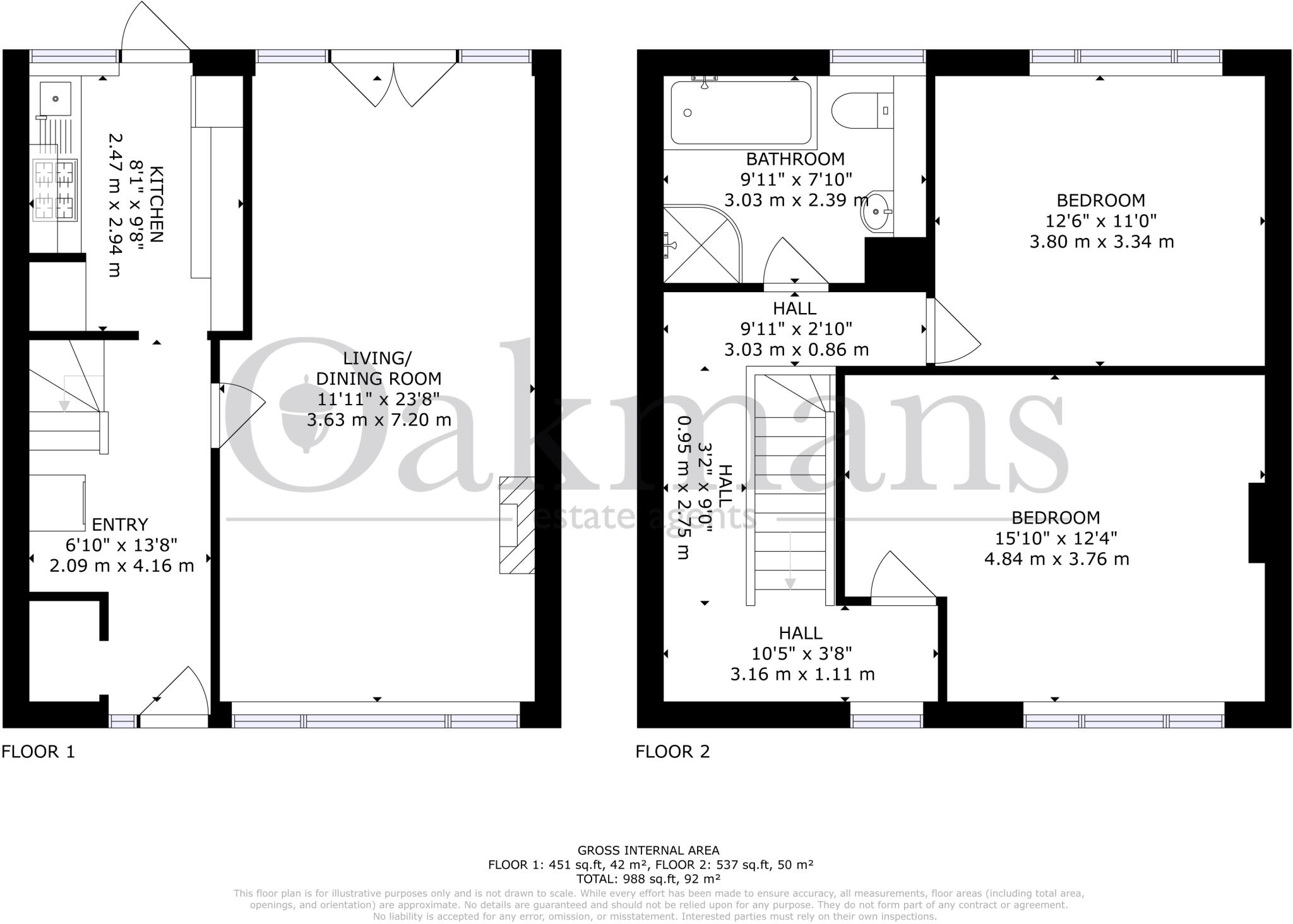 Poulton Close, Birmingham, B13 floorplan
