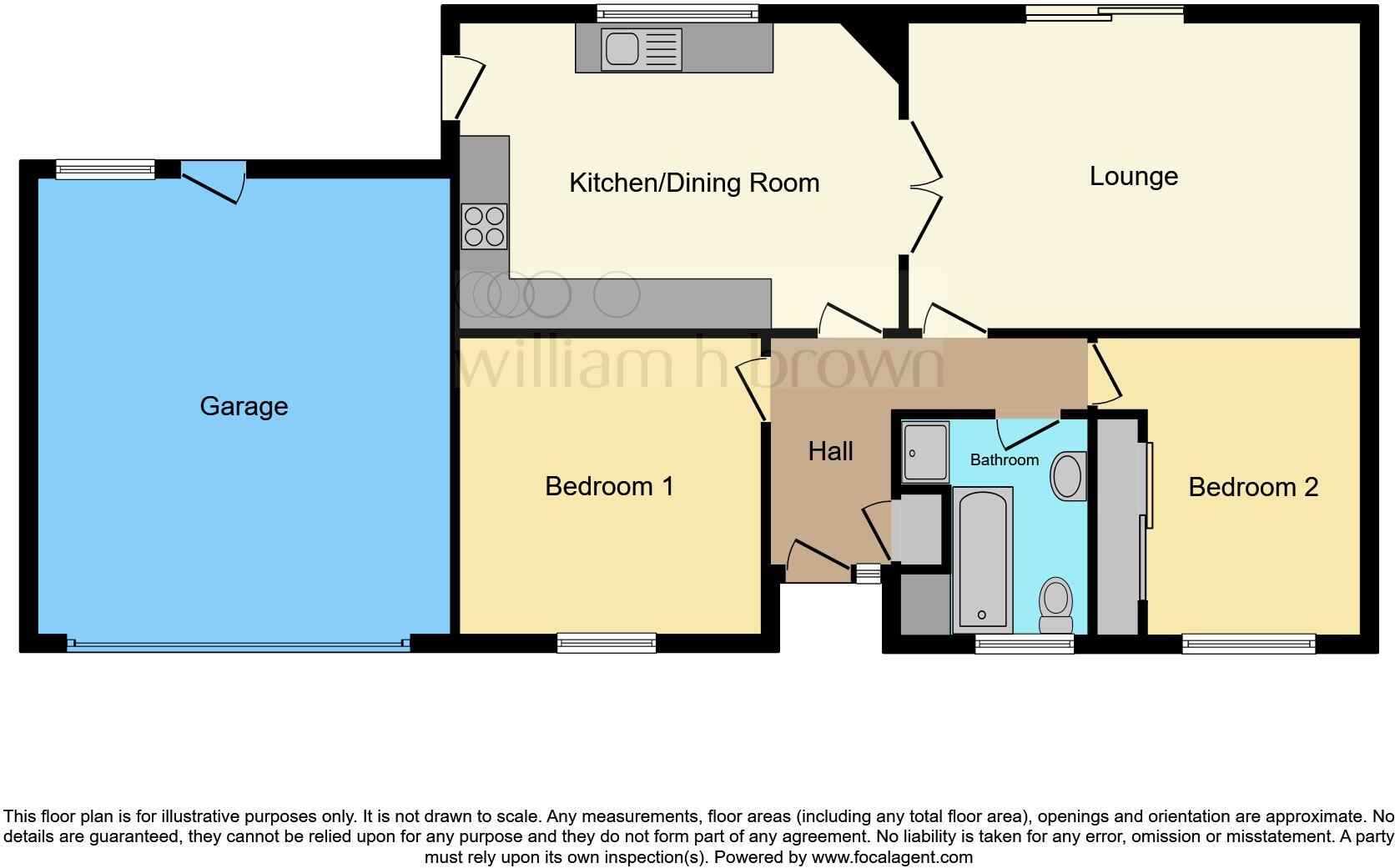 Hill Crest Close, Sowerby Bridge floorplan