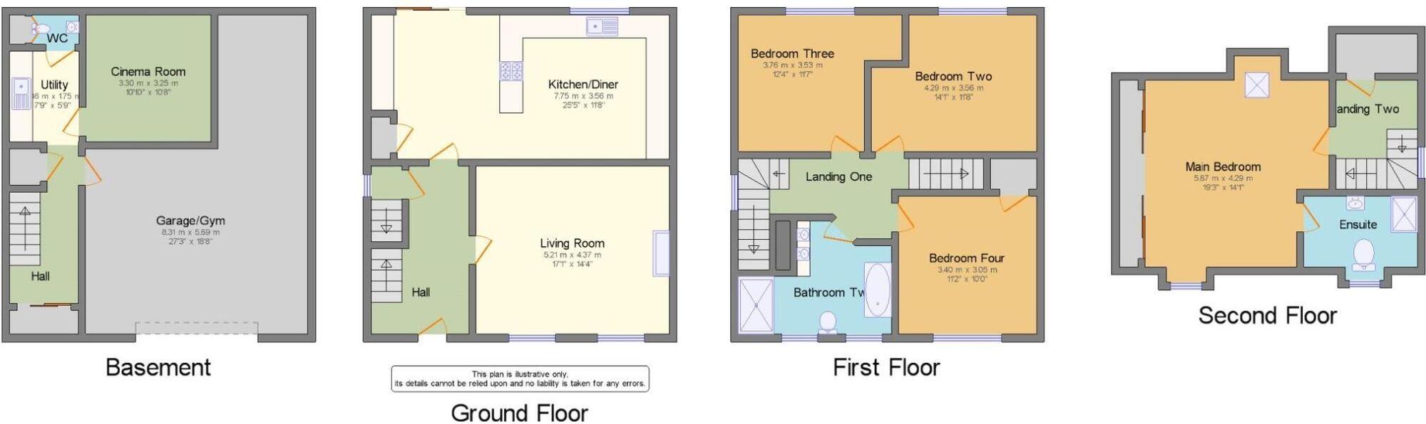 3, Martree Court, Elworth, CW11 floorplan
