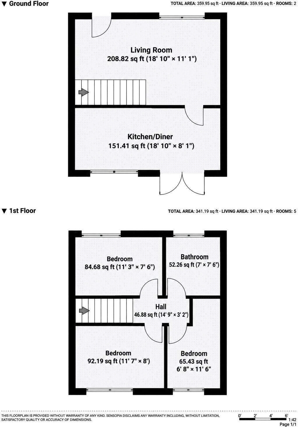 Portal Mews, Pensby, Wirral, CH61 floorplan