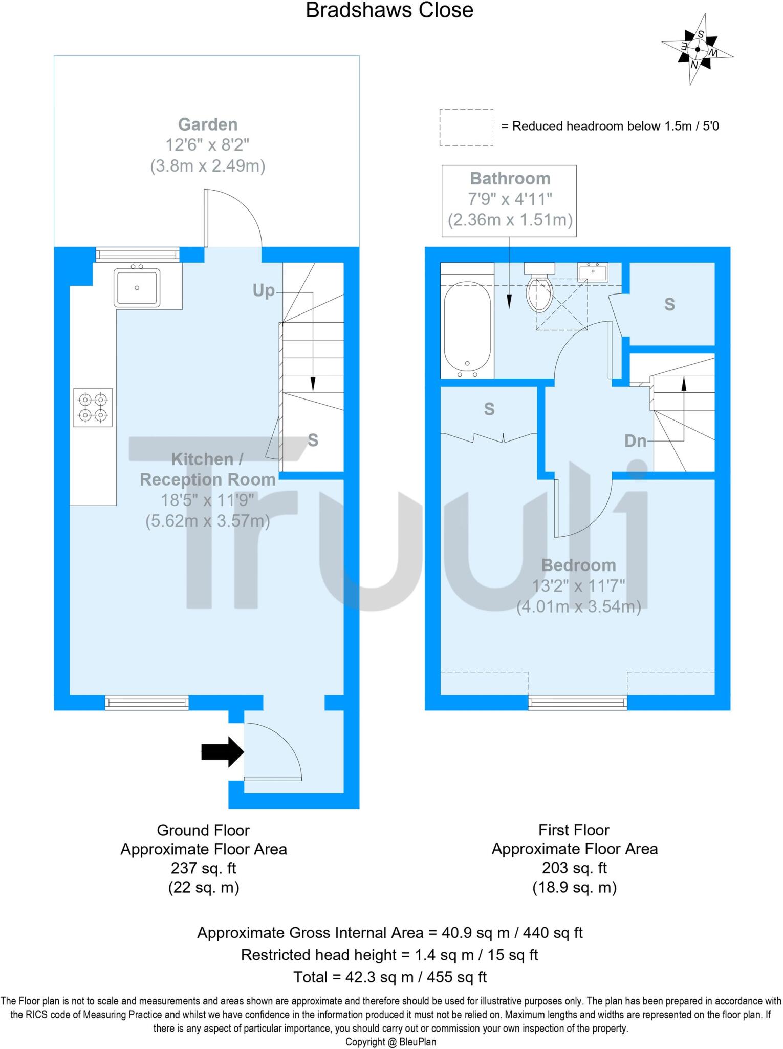 Bradshaws Close, London, SE25 floorplan