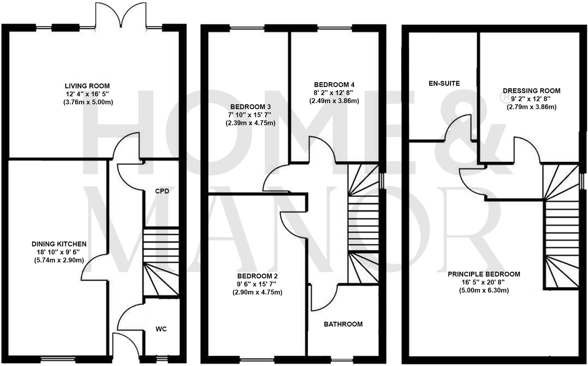Lillands Lane, Brighouse, HD6 floorplan