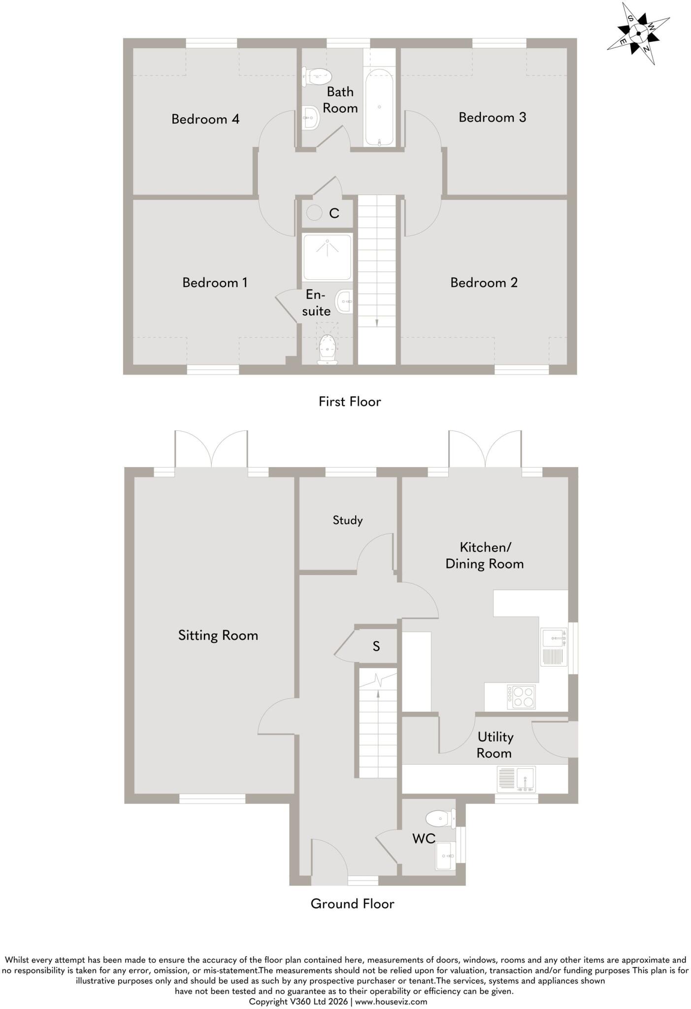 An Exceptional New Homes in Ormesby St Margaret floorplan