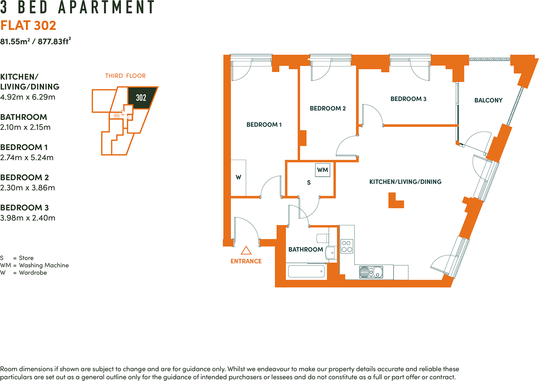 The Aura, Blackwall Lane, London floorplan