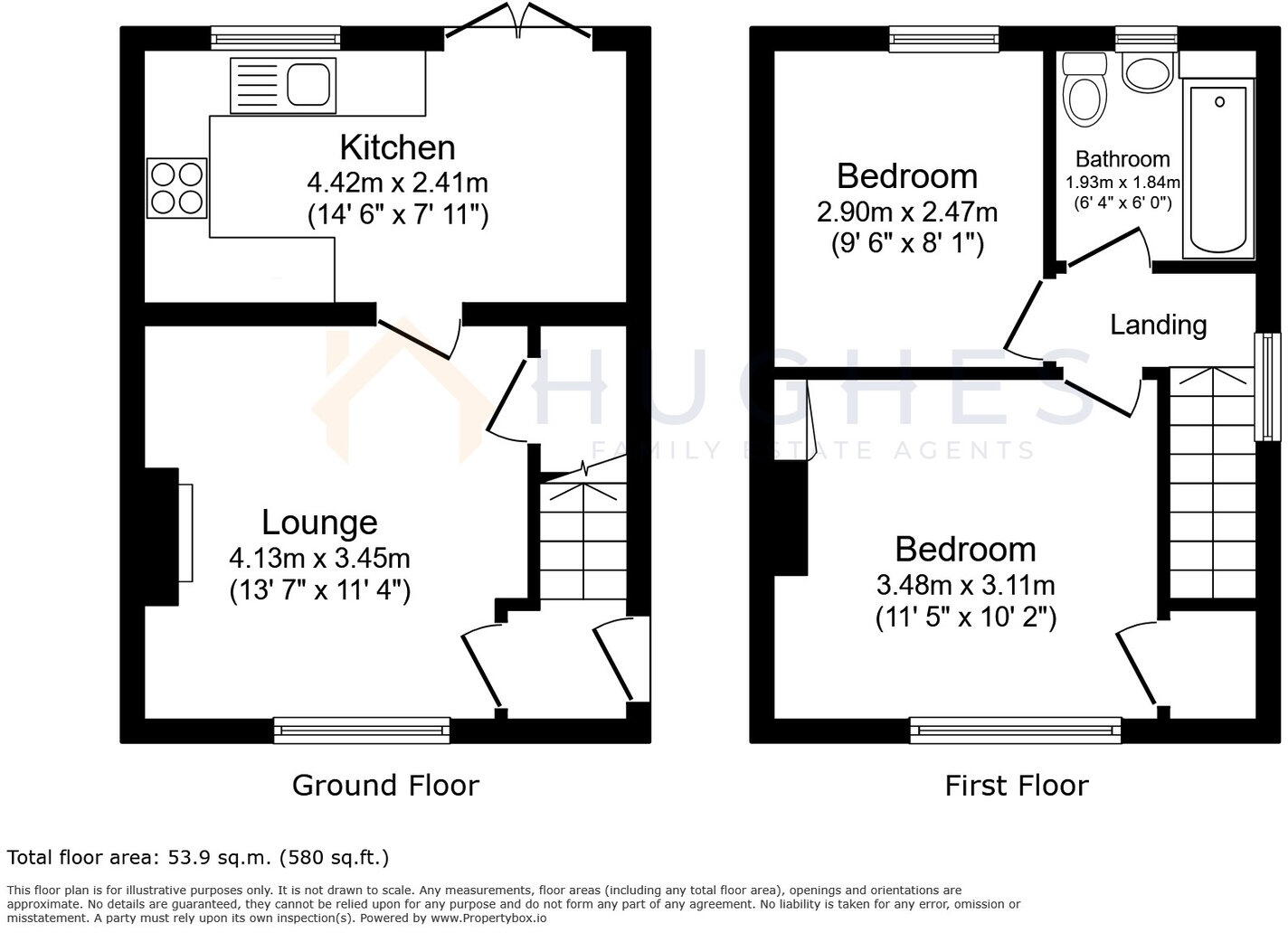 Dunninc Terrace, Shiregreen, Sheffield floorplan