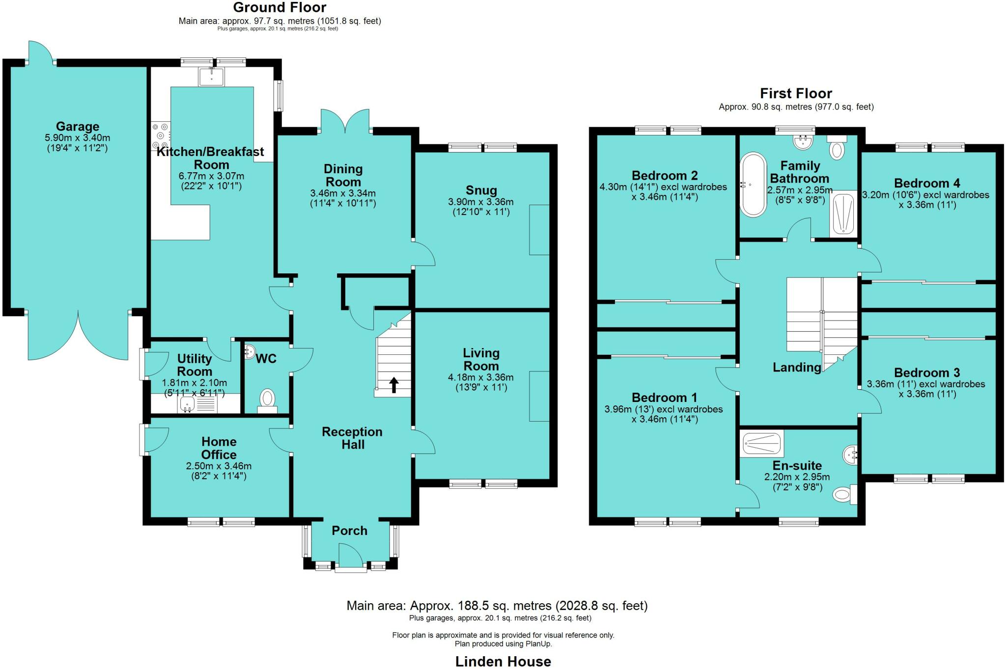Linden House, Mainsforth, Ferryhill, DL17 floorplan