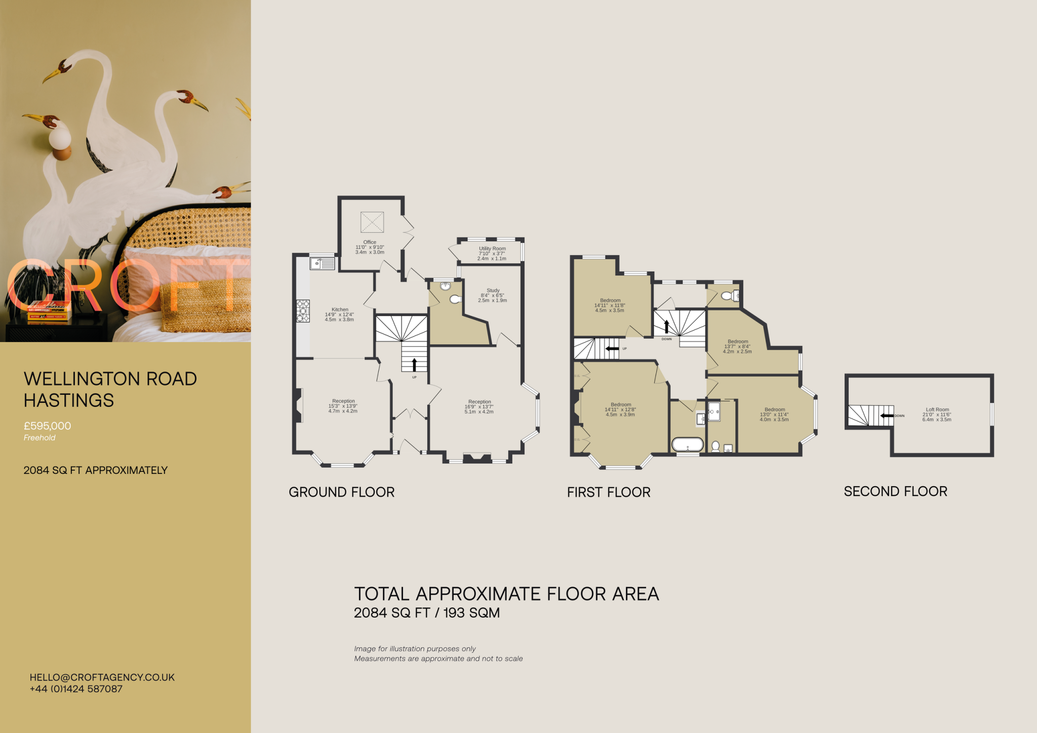 Wellington Road, Hastings floorplan
