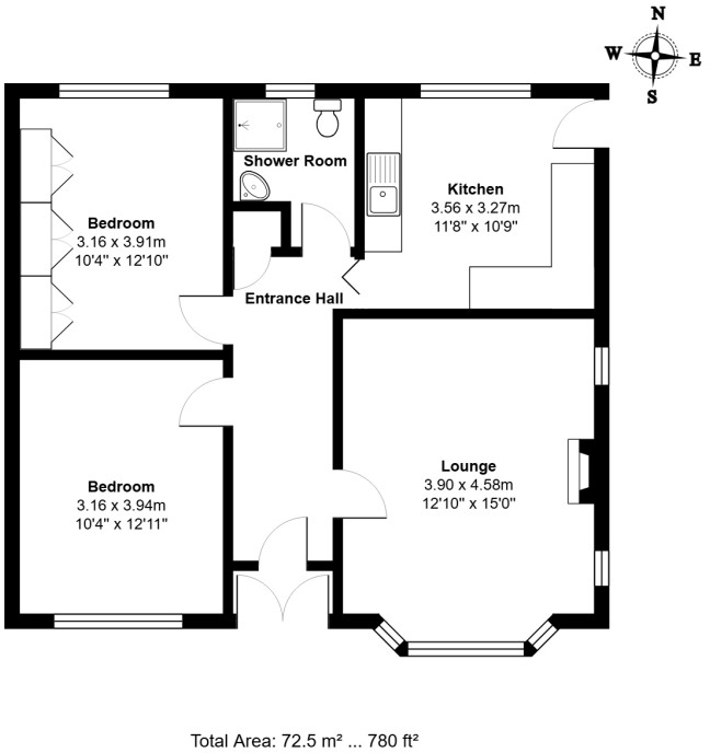 Dales Road, Ipswich floorplan