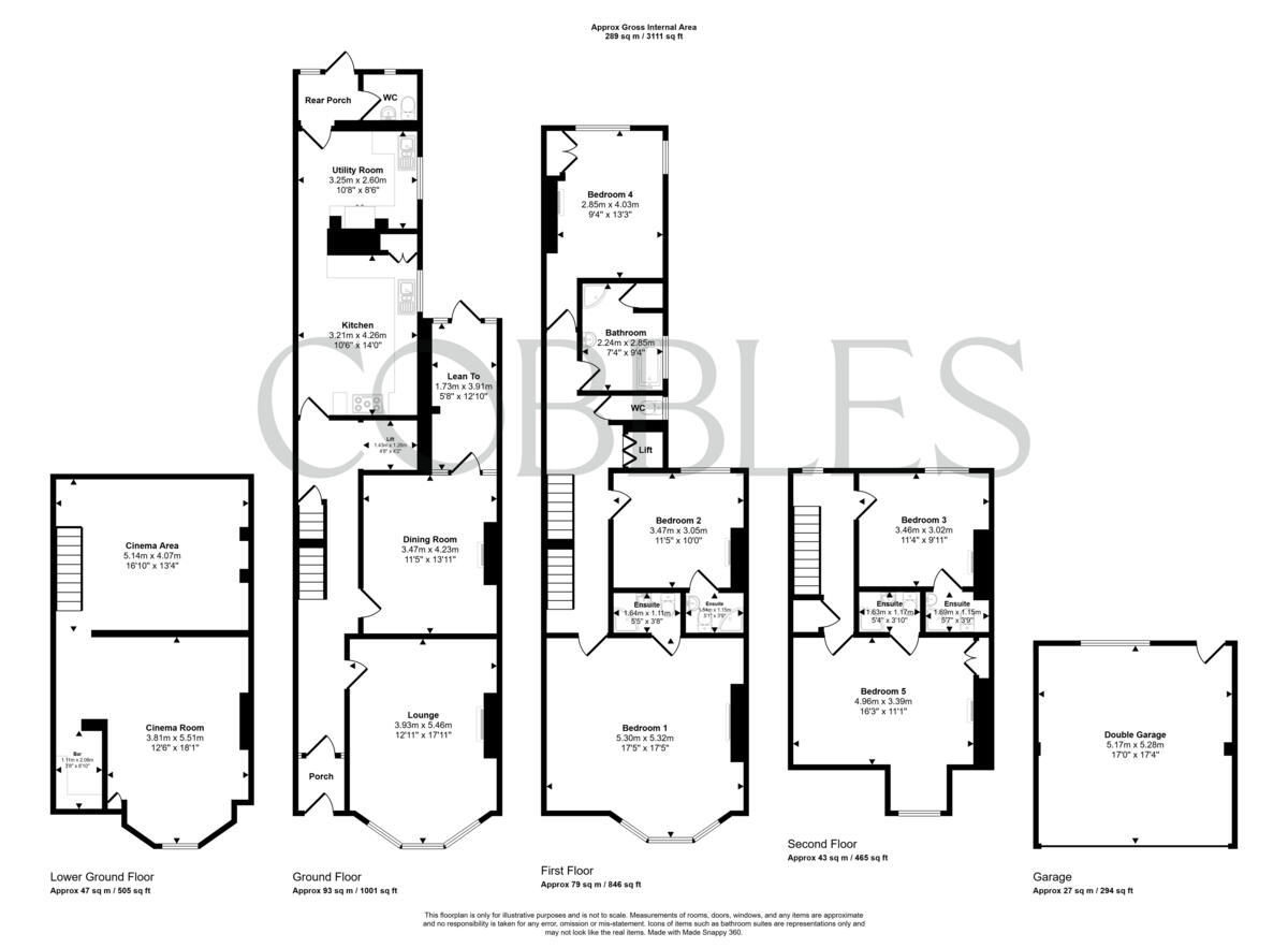 Kingsley Road, Northampton, NN2 7BL floorplan