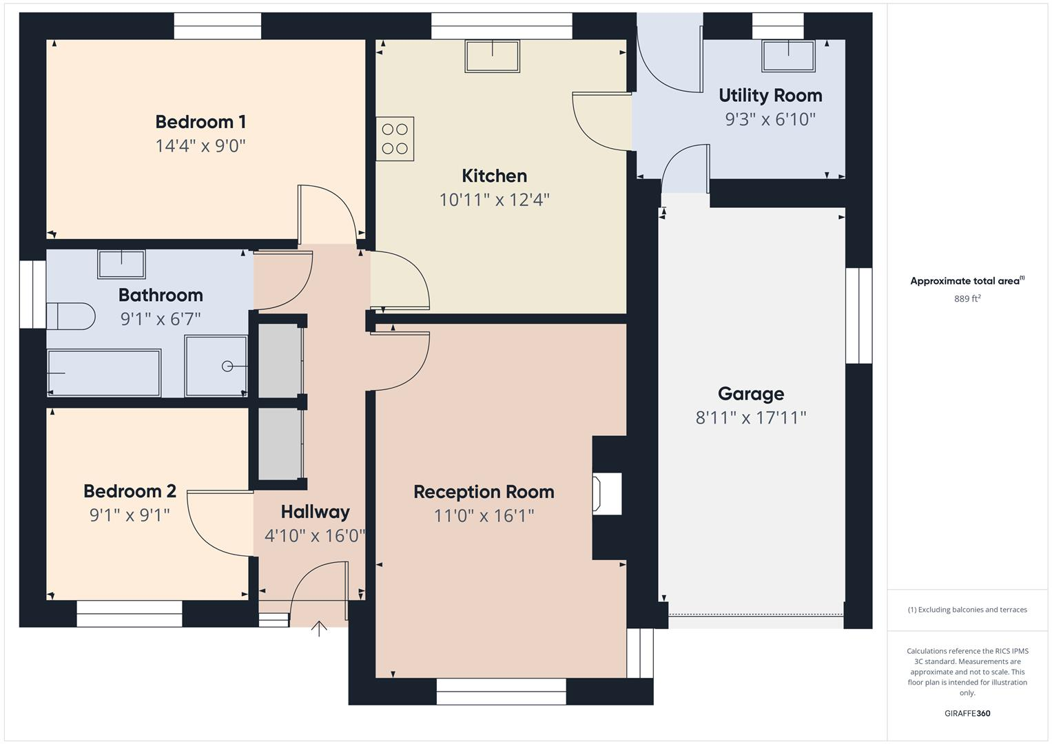 Faldos Way, Mablethorpe floorplan