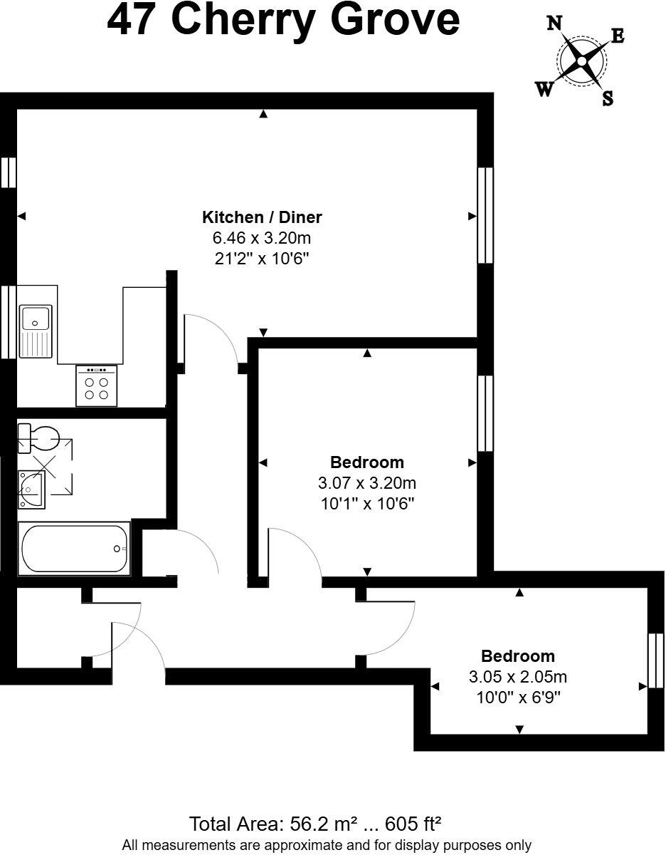 Cherry Grove, Hungerford, Berkshire, RG17 floorplan