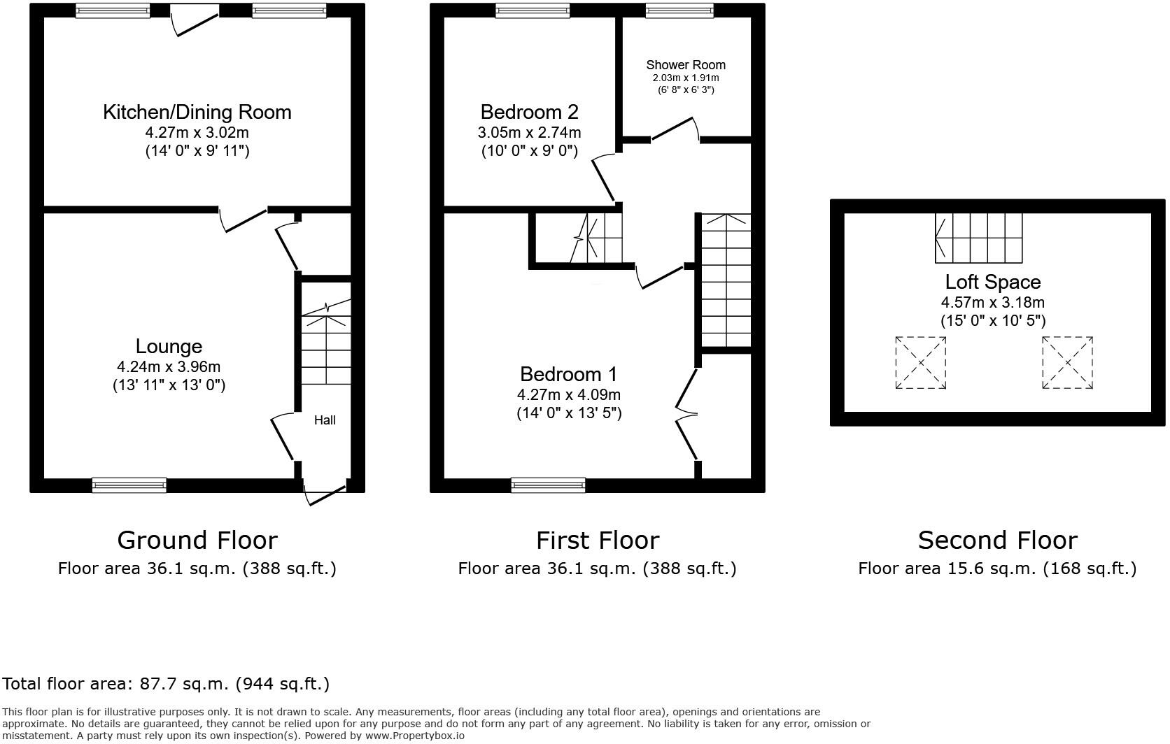 Roseberry Terrace, Consett, County Durham, DH8 floorplan
