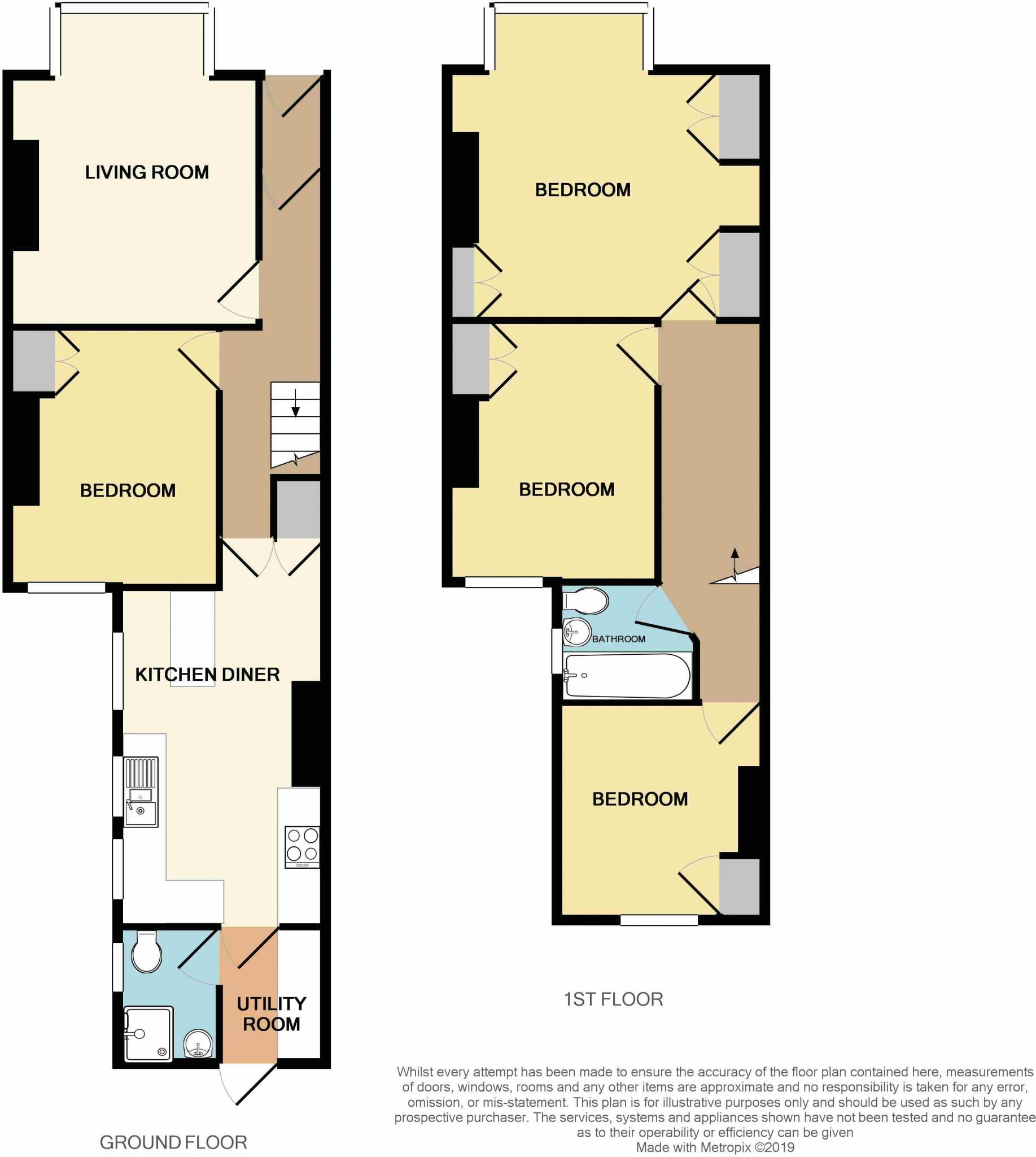 Monks Road, Exeter floorplan