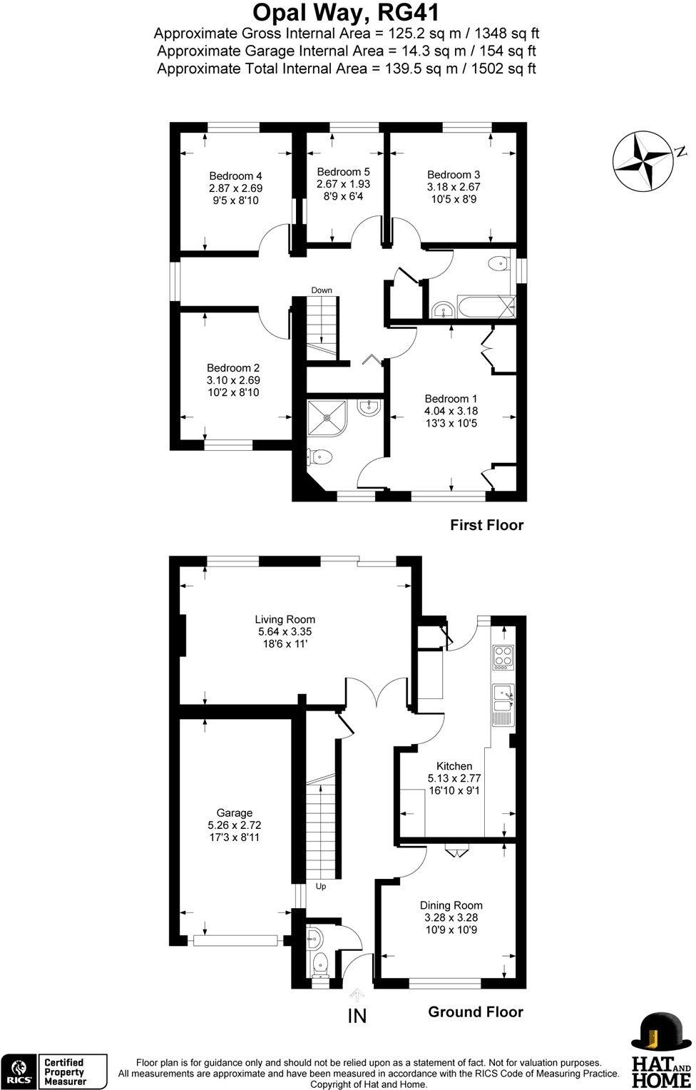 Opal Way, Wokingham, Berkshire, RG41 floorplan
