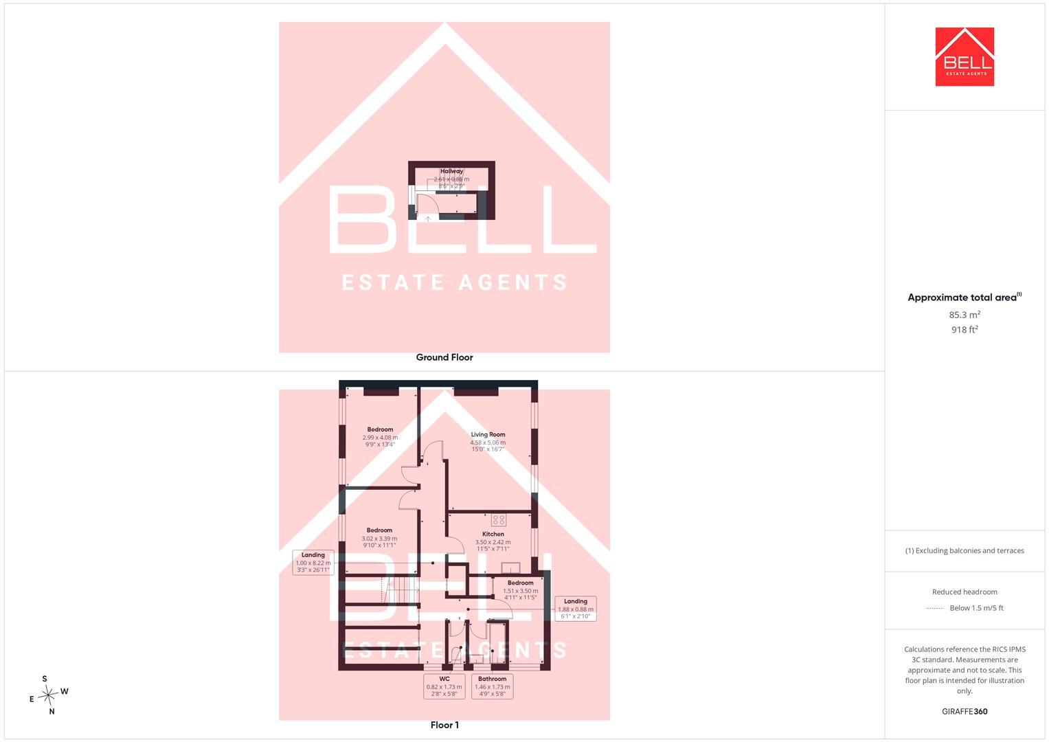 Leeming Gardens, Gateshead floorplan