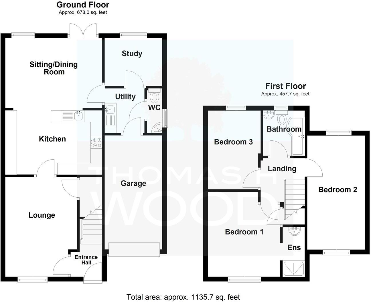 Charnwood Drive, Pontprennau, Cardiff floorplan
