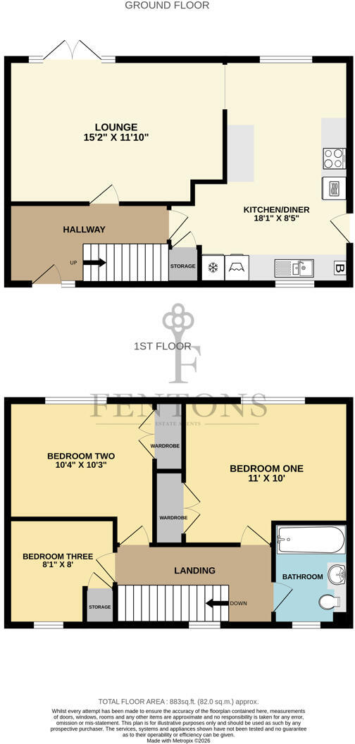 Banister Close, Clacton-on-Sea floorplan