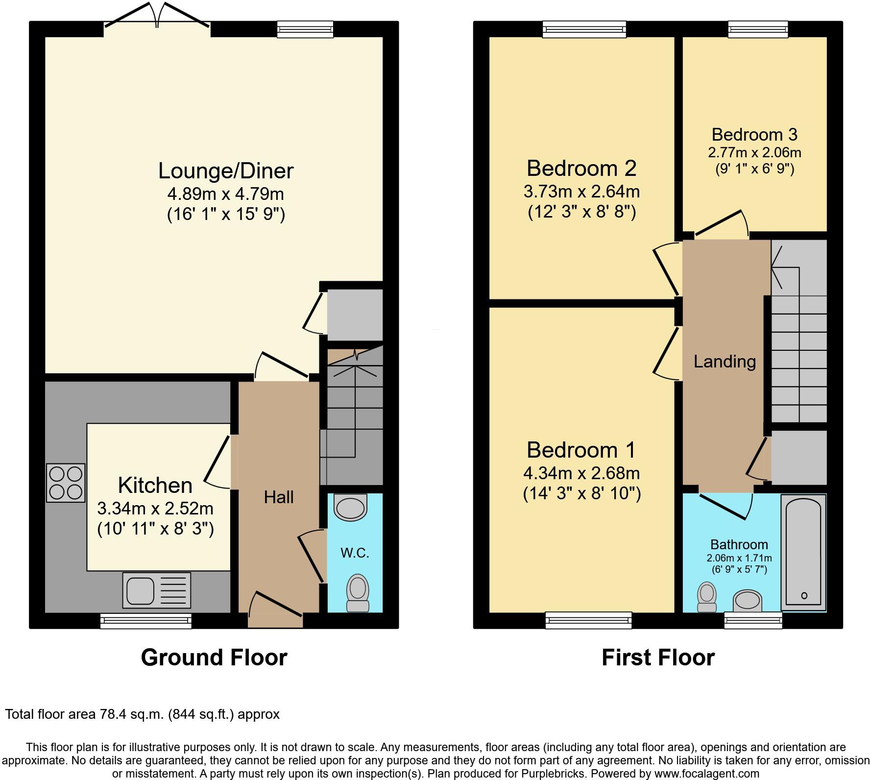Dairy Close, Liverpool, L7 floorplan