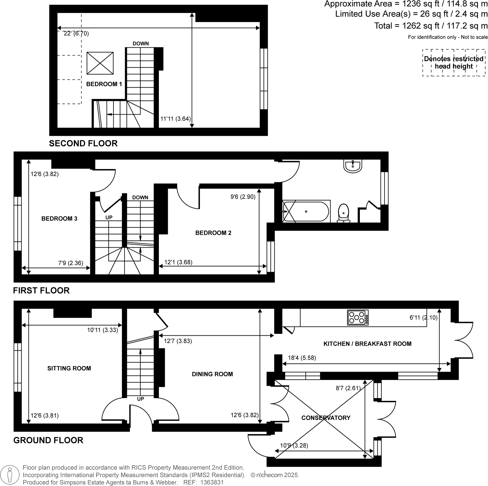 Elmbridge Road, Cranleigh, GU6 floorplan