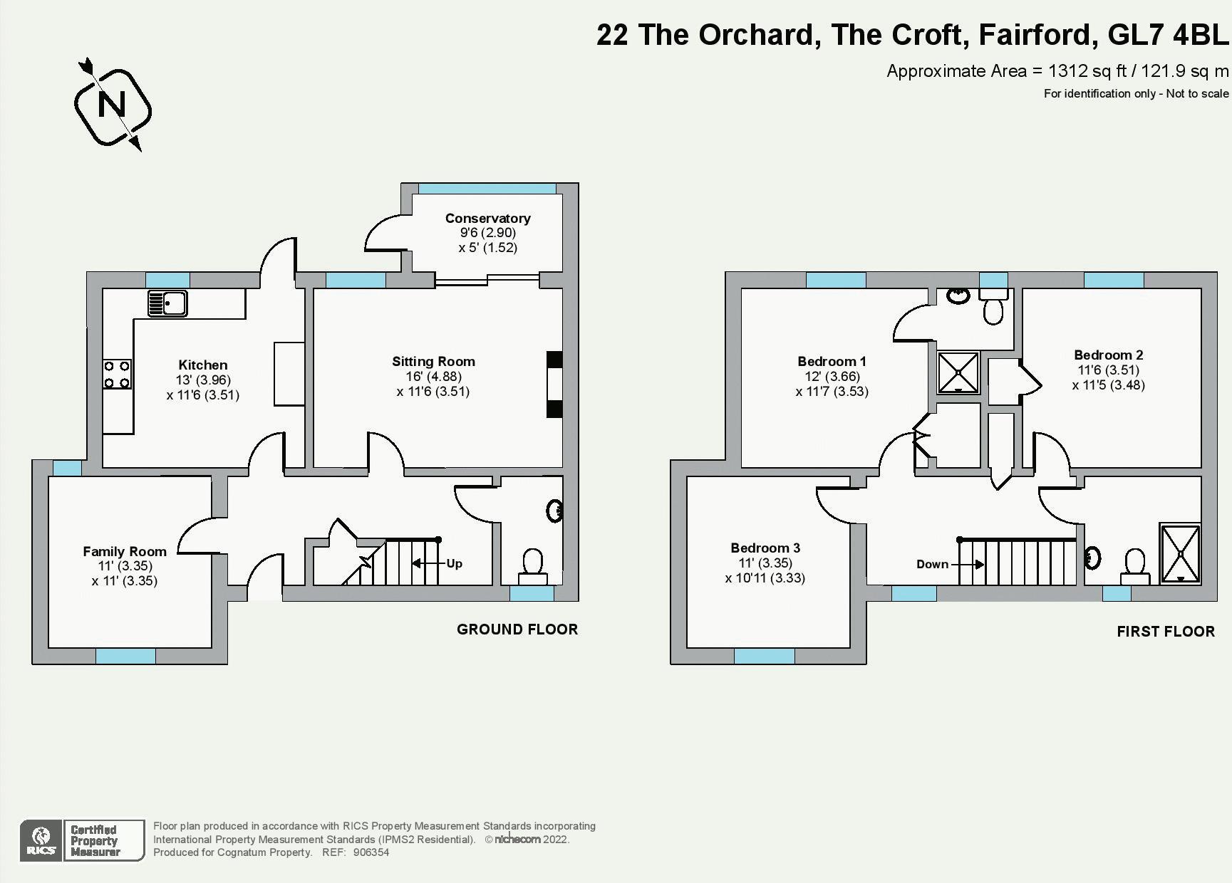 The Orchard, The Croft, Fairford floorplan