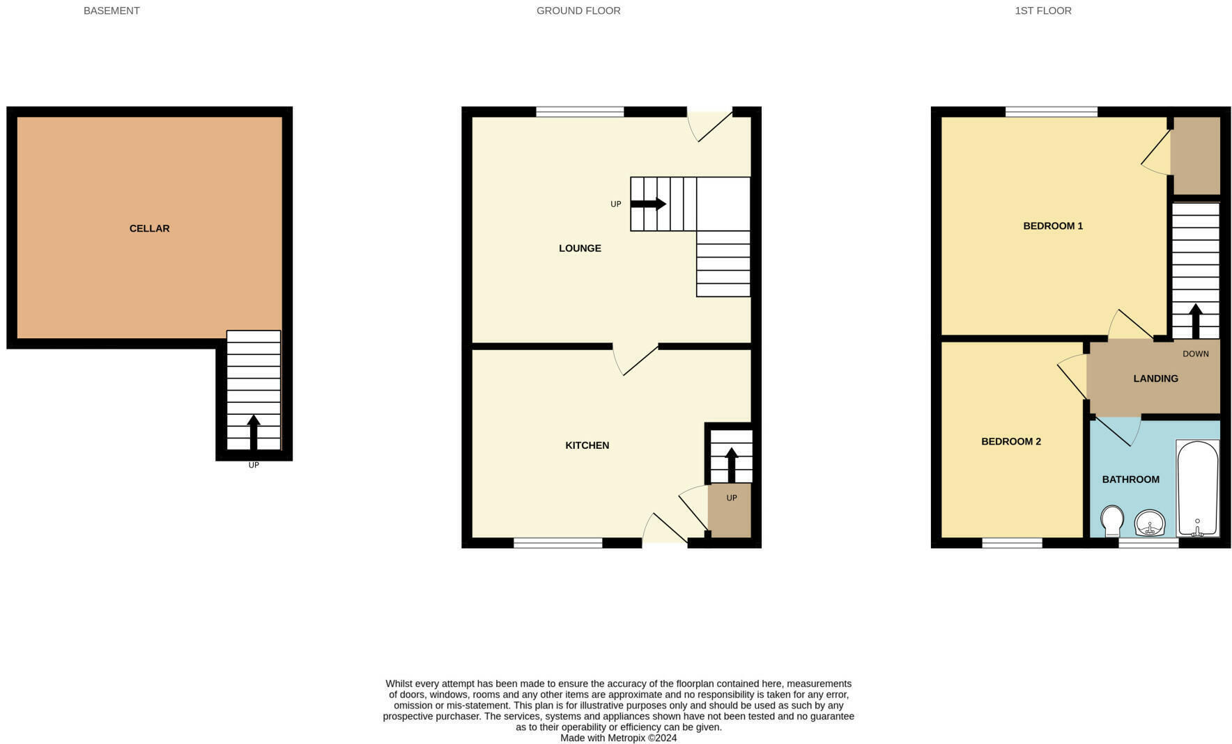Bridge Road,  Ashton, PR2 floorplan