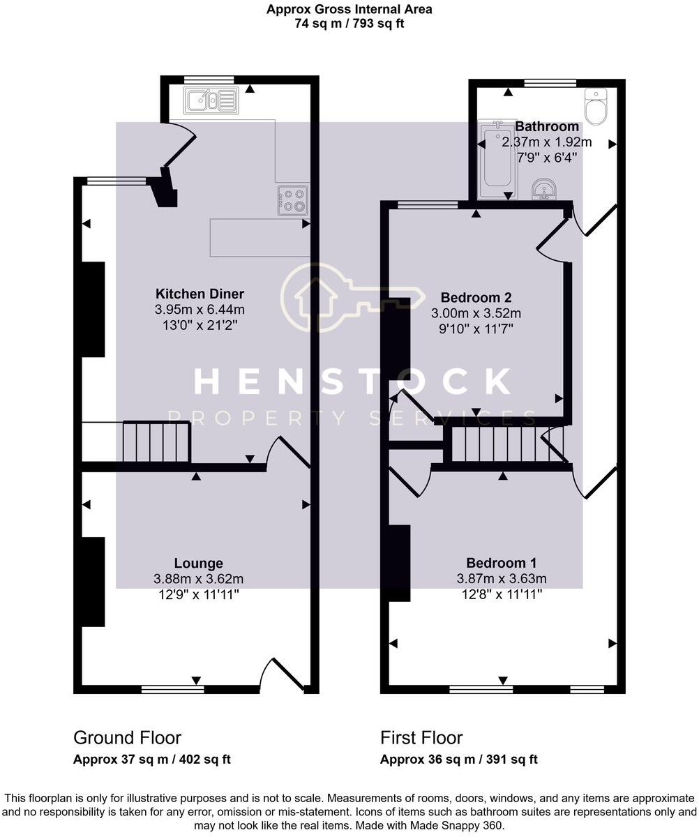 Beeston Street, Manchester, M9 floorplan