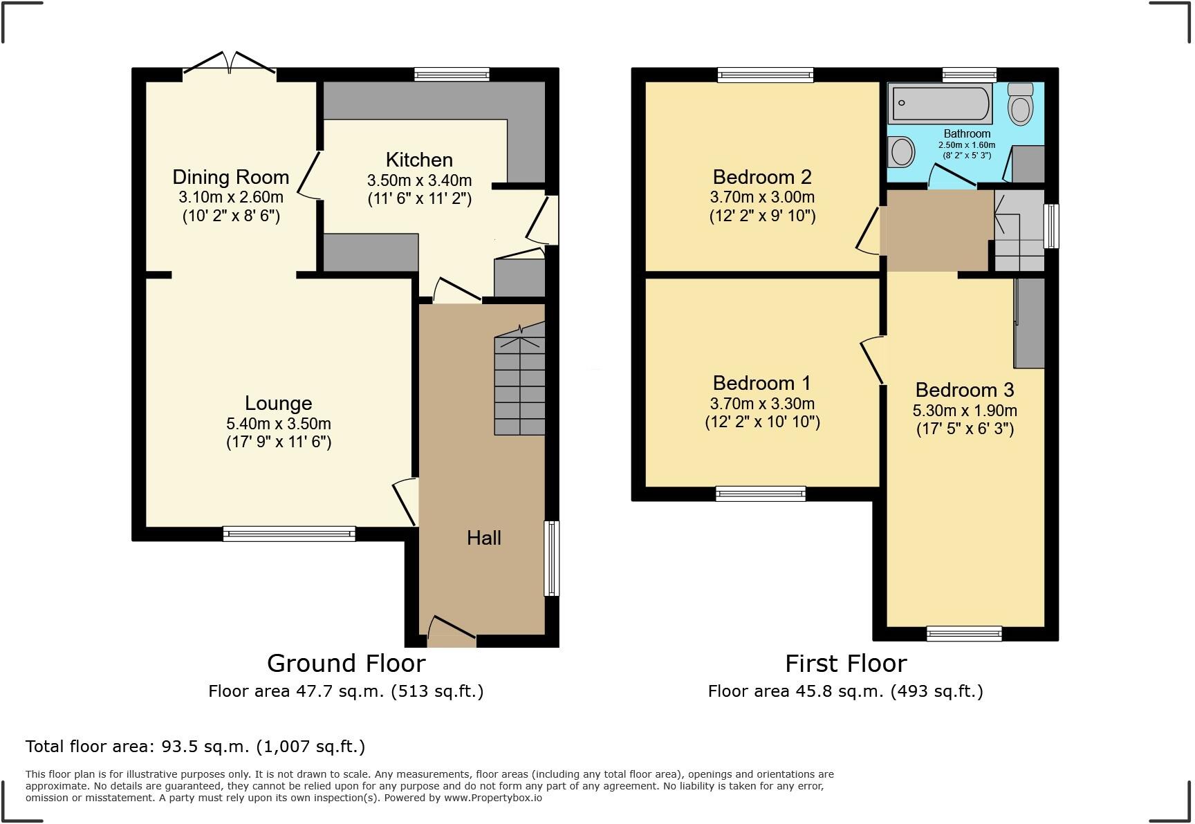 Waddington, Lincoln, Lincolnshire, LN5 floorplan